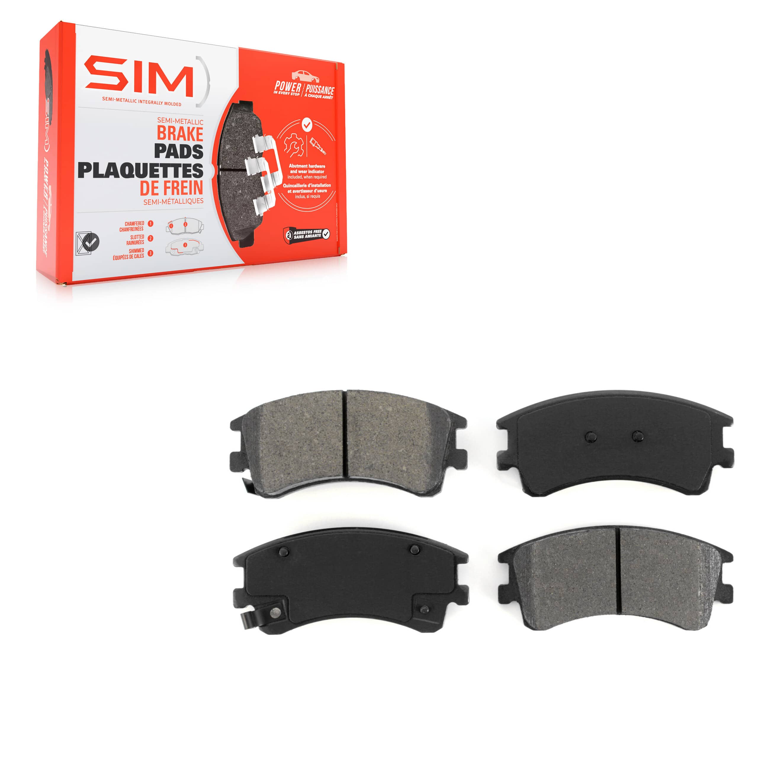 SIM - SIM-957 - Front Disc Brake Pad