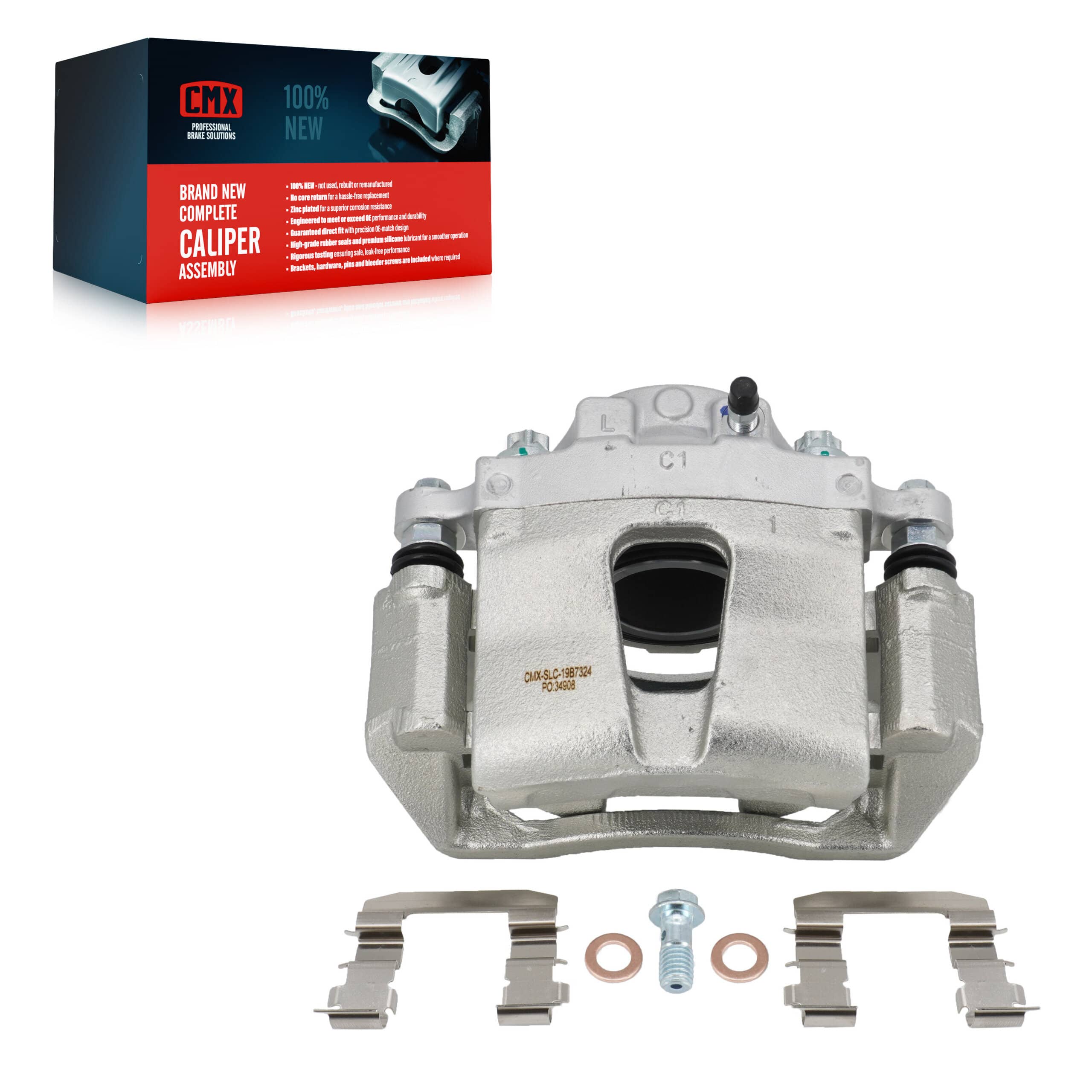 CMX - SLC-19B7324 - Front Left Disc Brake Caliper