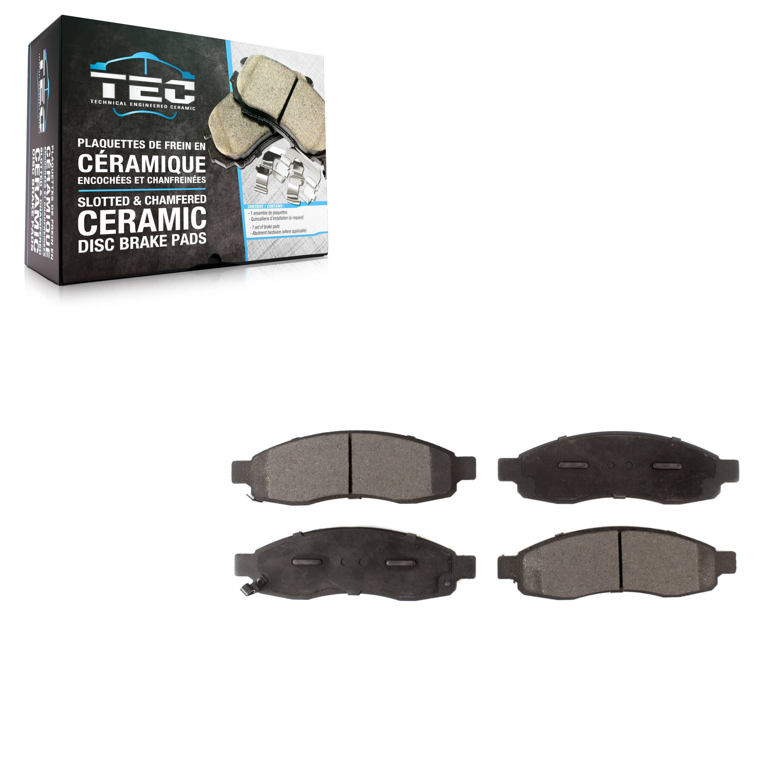 TEC - TEC-1015 - Front Disc Brake Pad