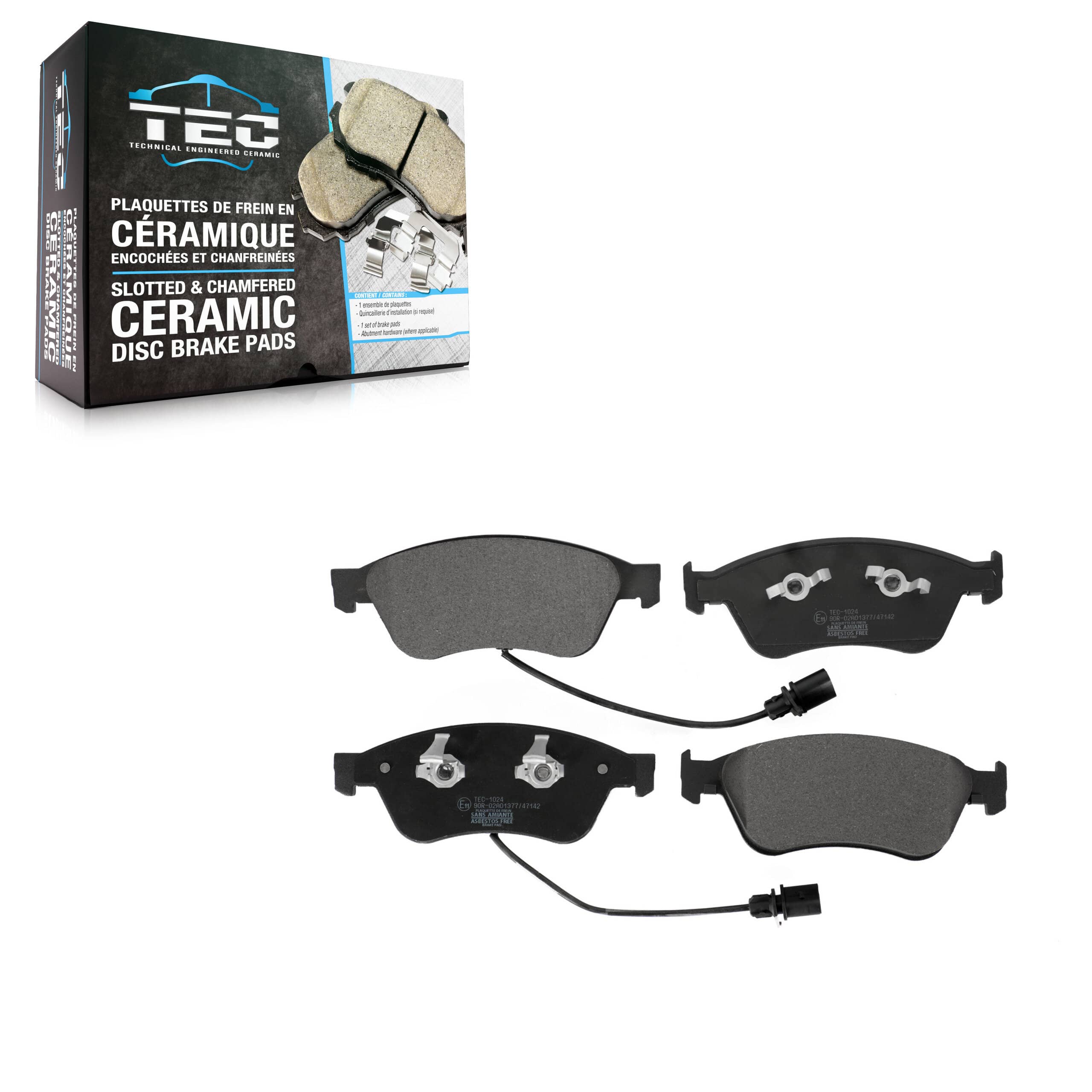 TEC - TEC-1024 - Front Disc Brake Pad