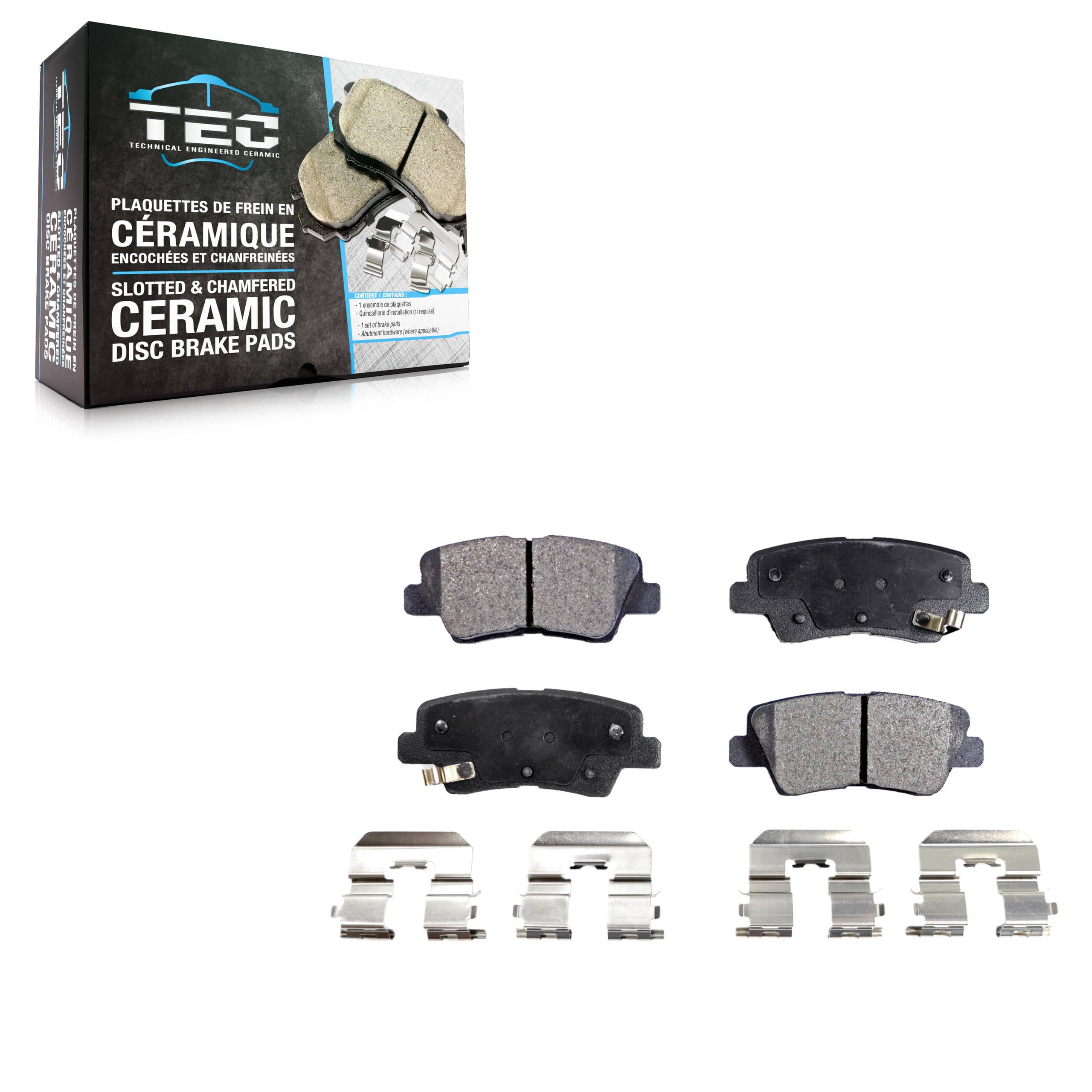TEC - TEC-1544 - Rear Disc Brake Pad