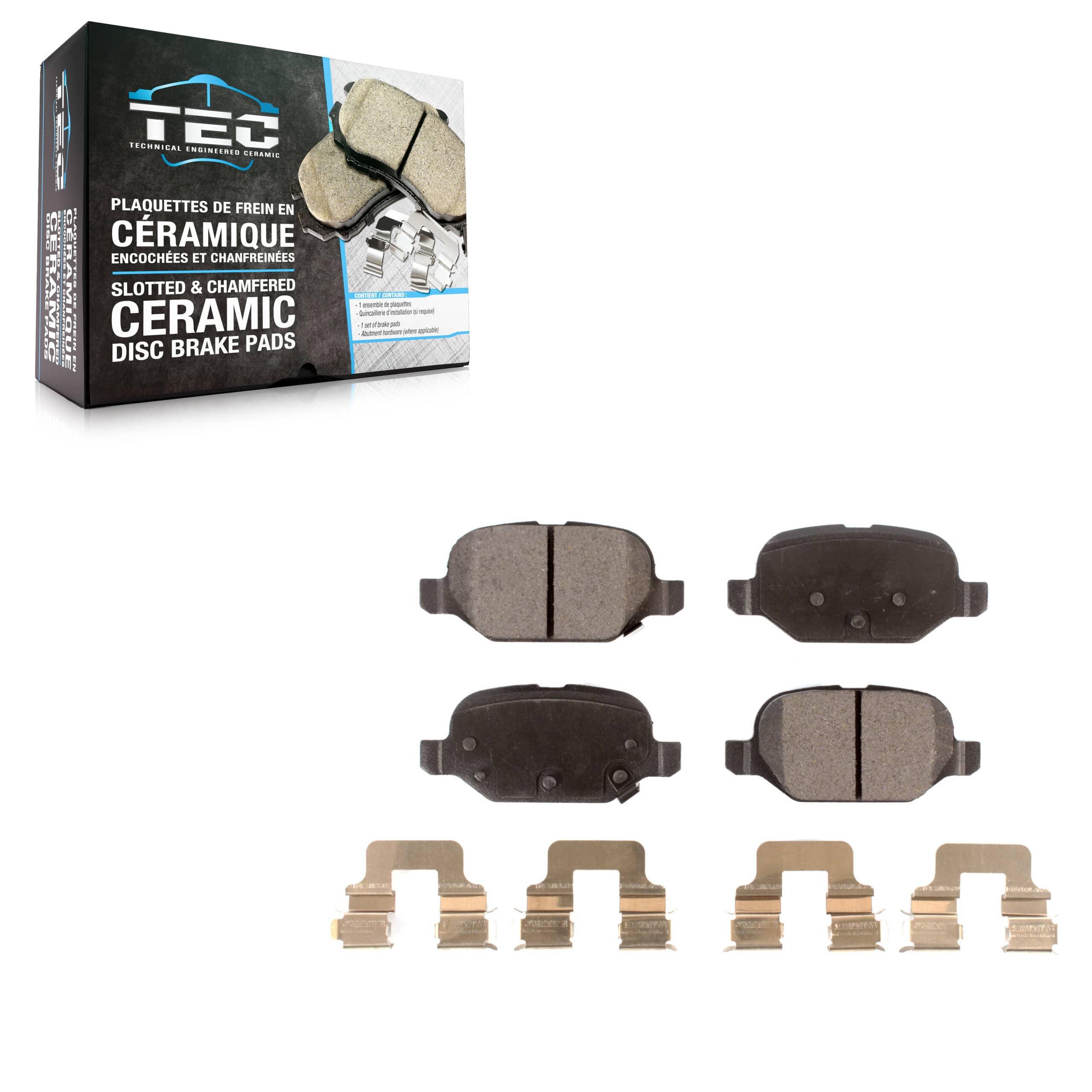 TEC - TEC-1569 - Rear Disc Brake Pad