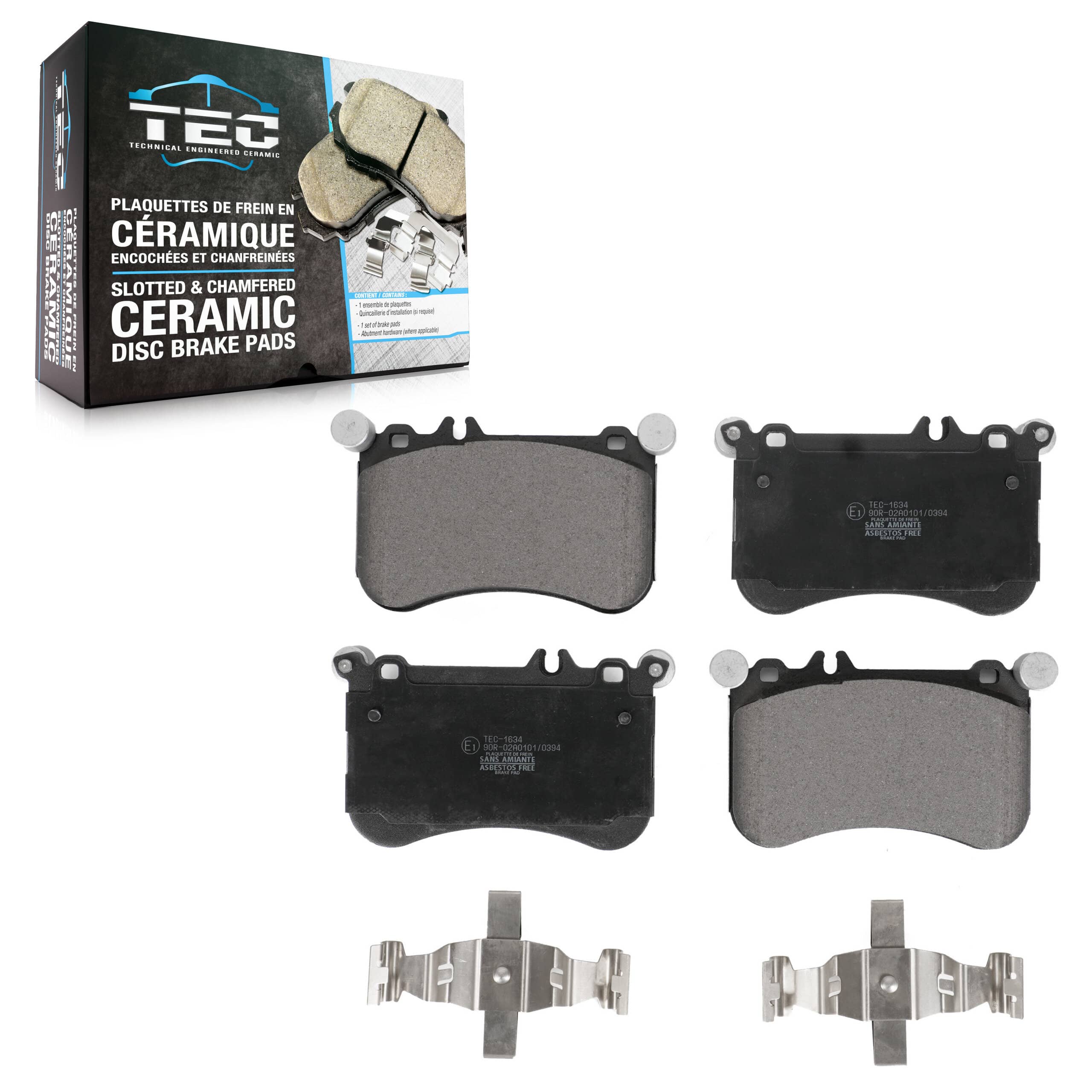 TEC - TEC-1634 - Front Disc Brake Pad