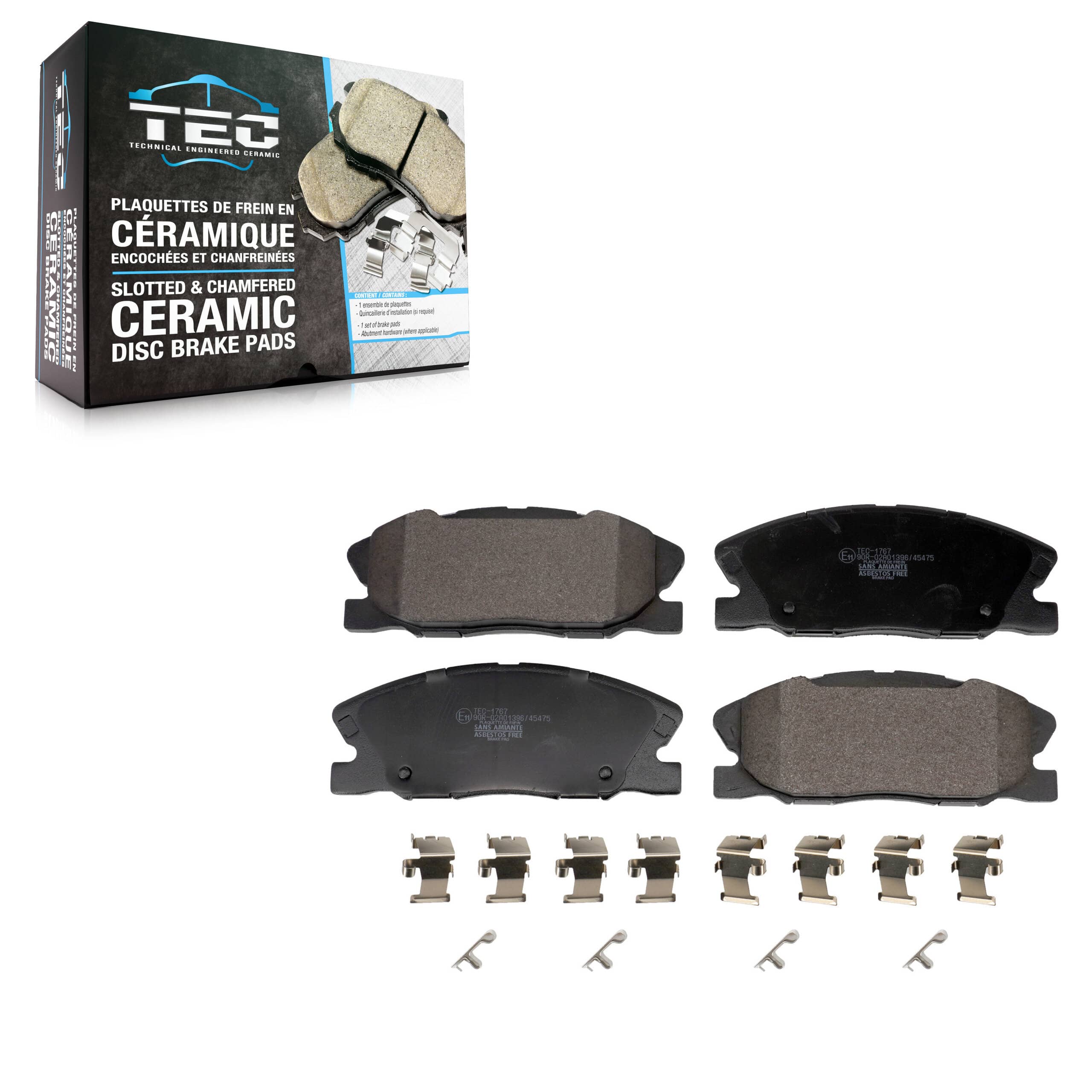TEC - TEC-1767 - Front Disc Brake Pad