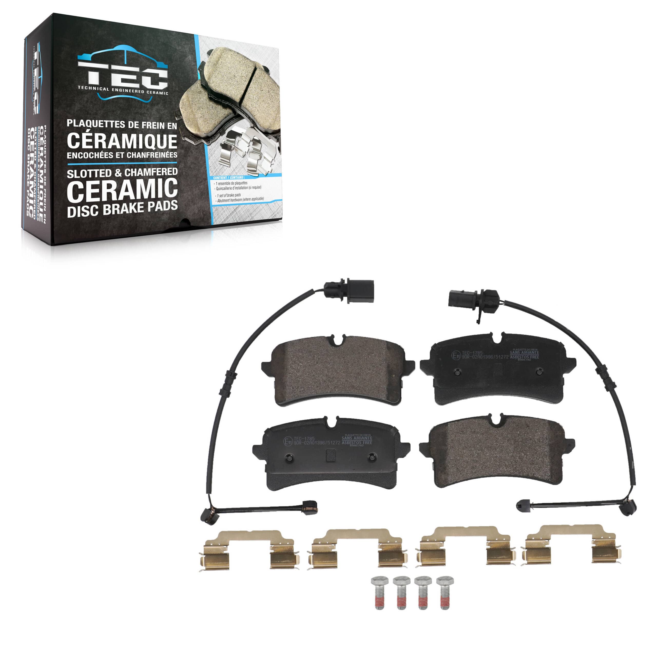 TEC - TEC-1785 - Rear Disc Brake Pad