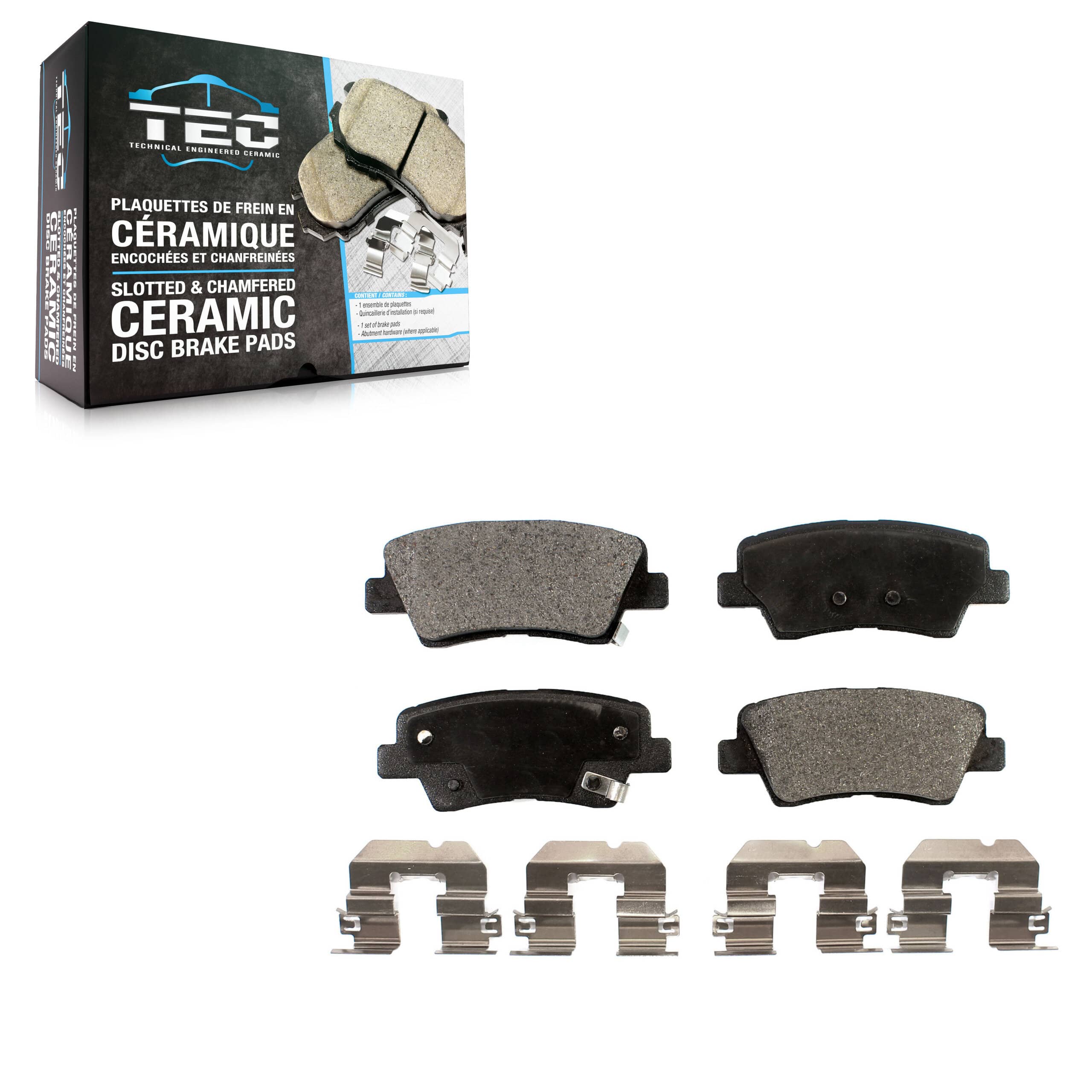 TEC - TEC-1848 - Rear Disc Brake Pad