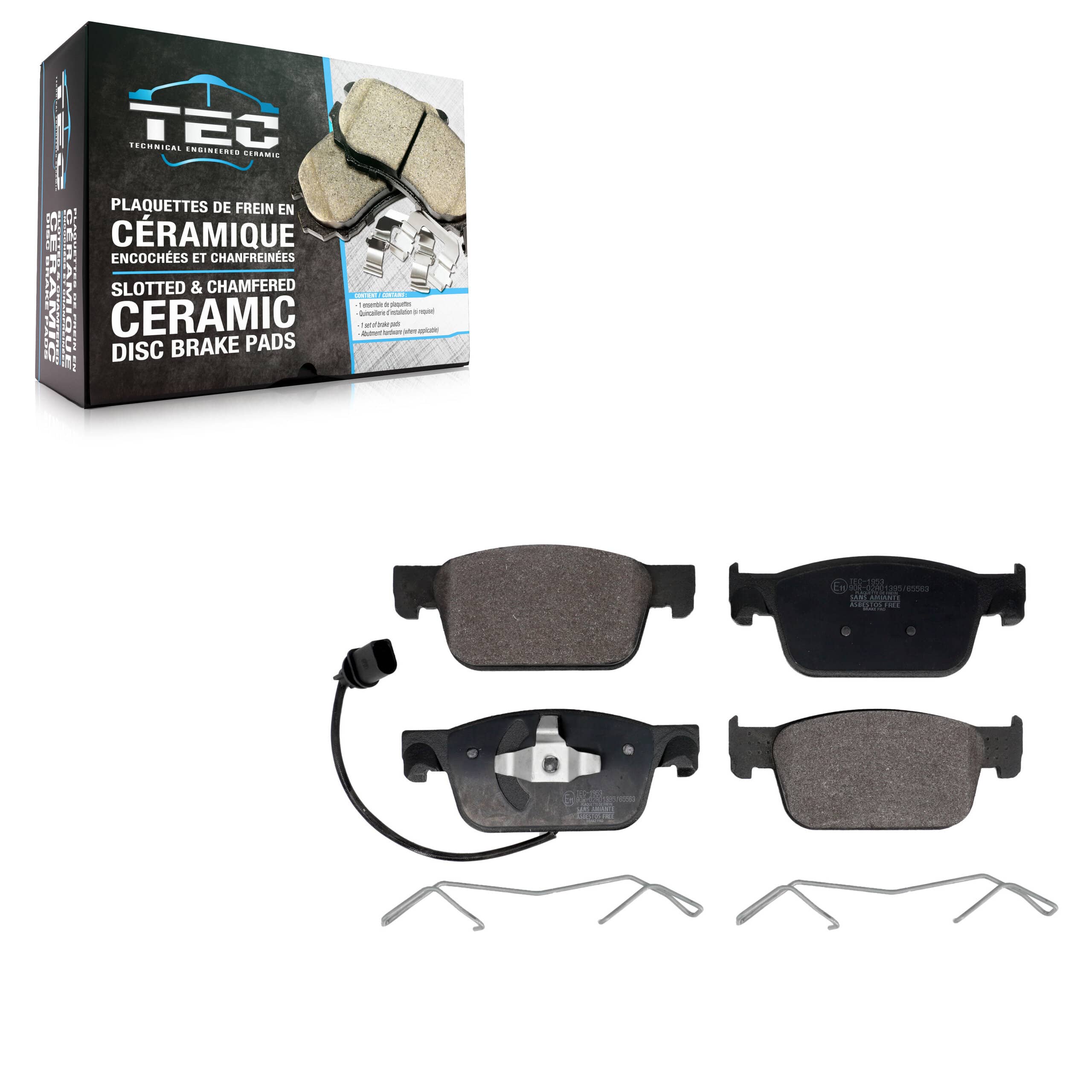 TEC - TEC-1953 - Front Disc Brake Pad