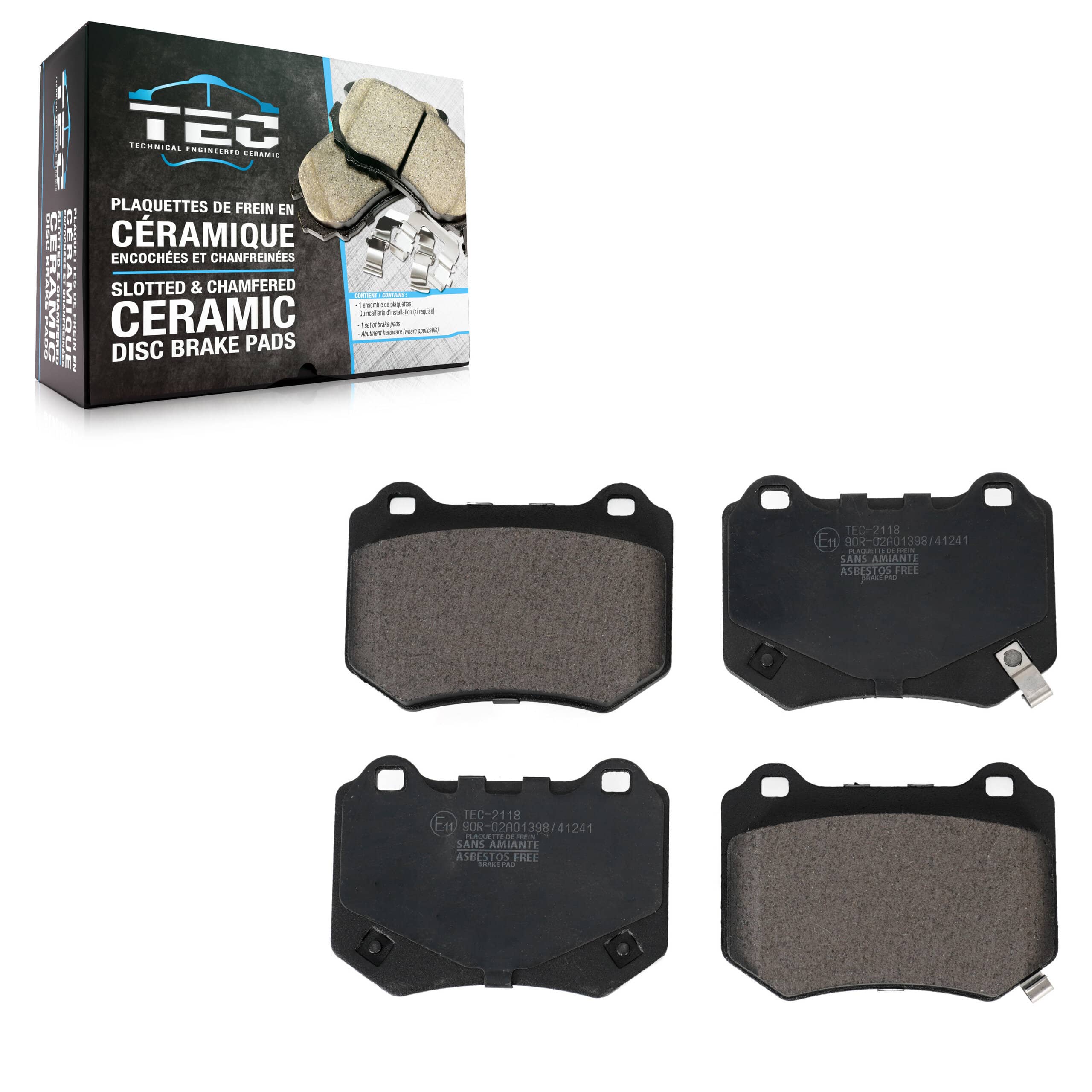 TEC - TEC-2118 - Rear Disc Brake Pad