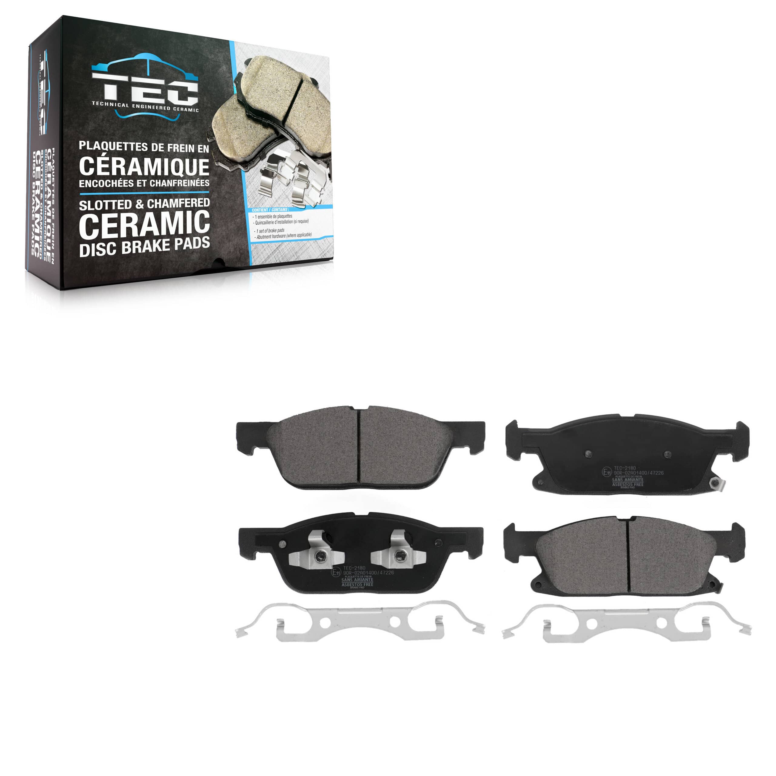 TEC - TEC-2180 - Front Disc Brake Pad