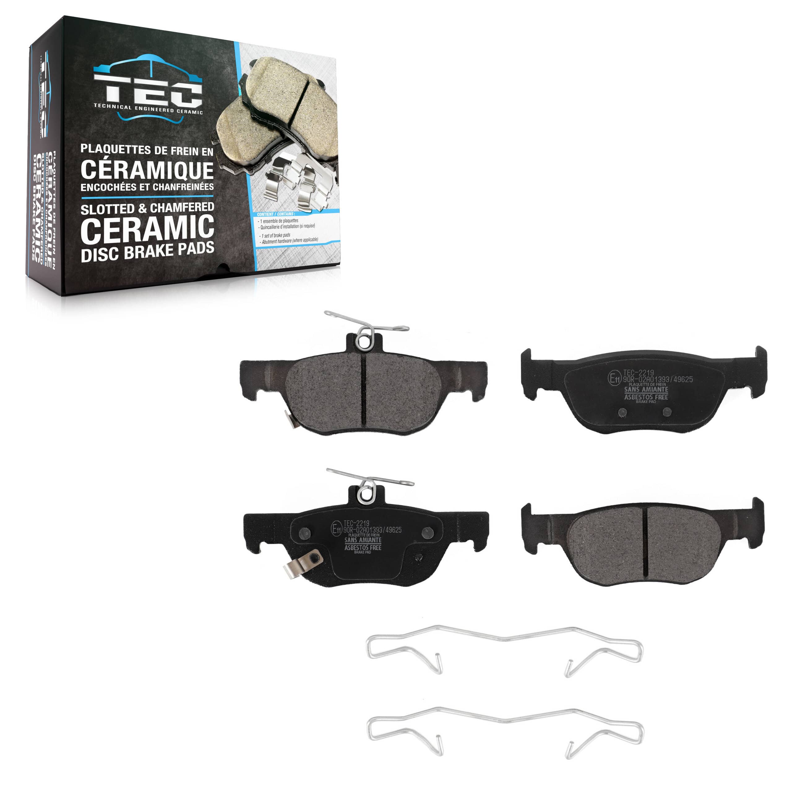 TEC - TEC-2219 - Rear Disc Brake Pad