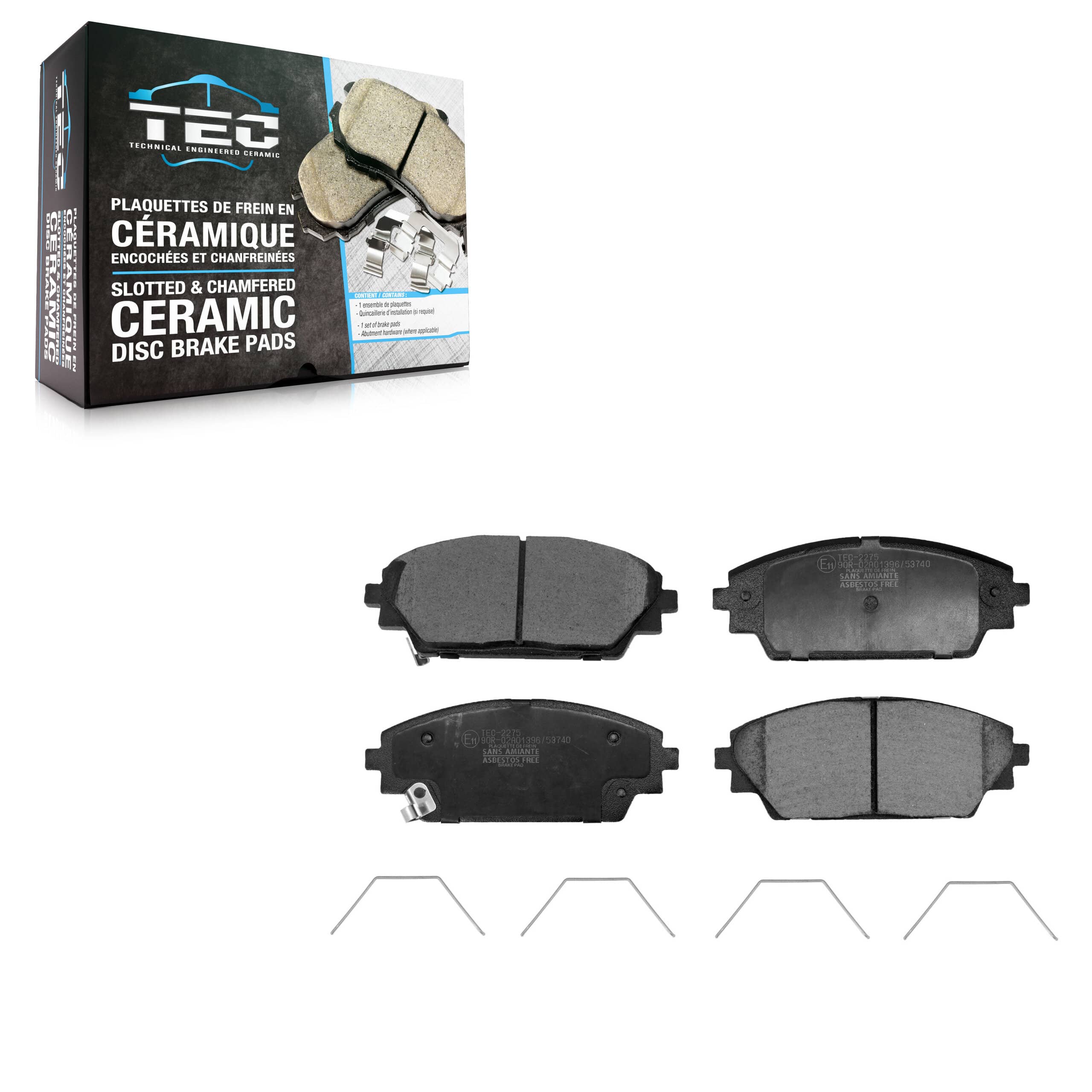 TEC - TEC-2275 - Front Disc Brake Pad